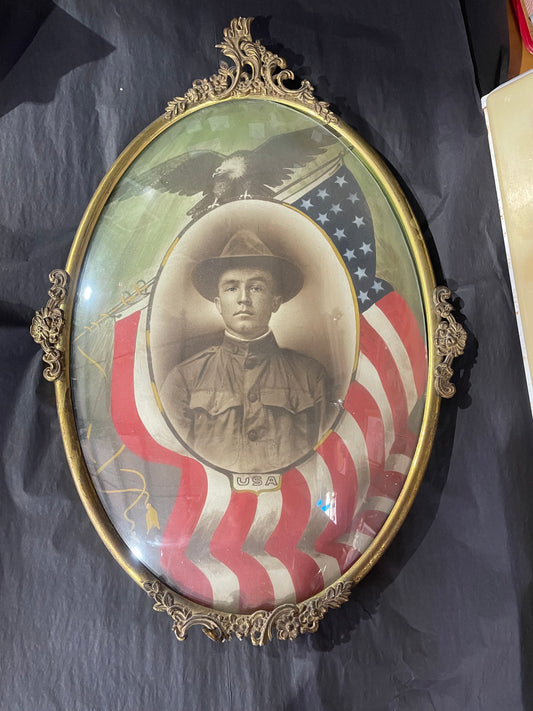 WWI Dome-Framed US Soldier