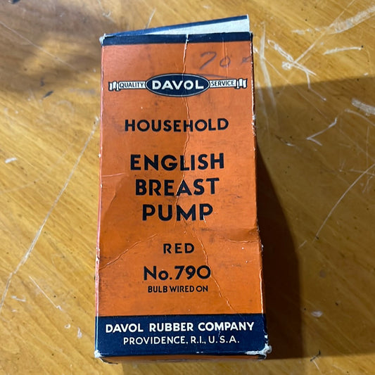 Vintage English Breast Pump