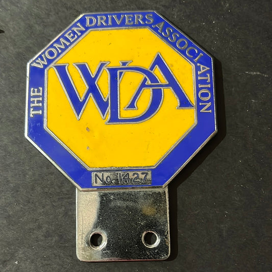 Vintage WDA Badge