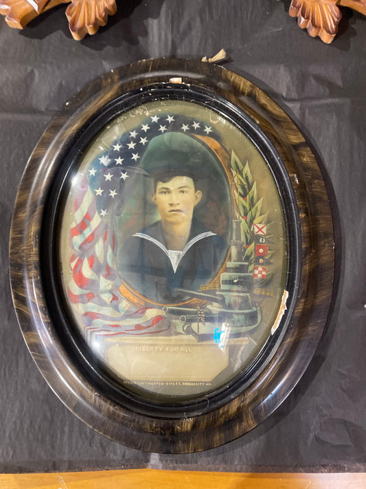 WWI Dome-Framed Sailor, US Navy