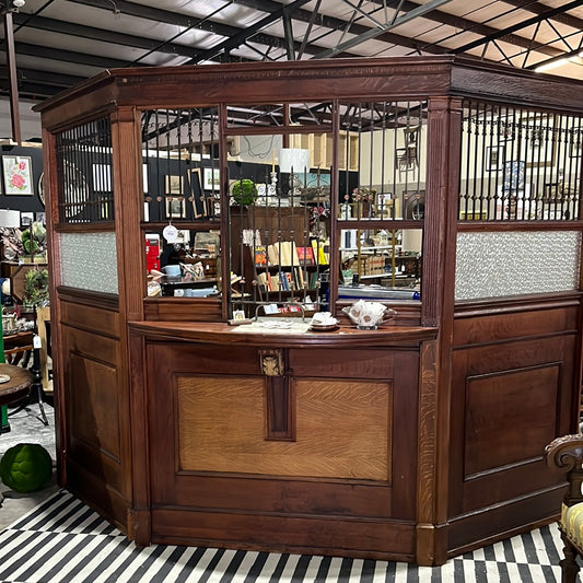1870s Bank Teller Cage