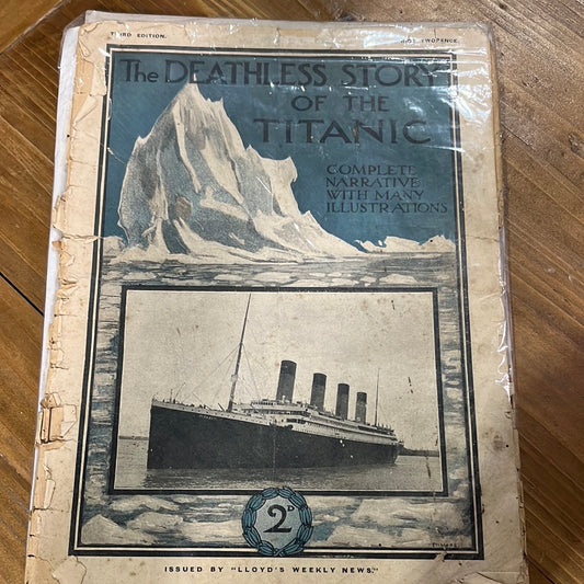 The Deathless Story of the Titanic, 1912