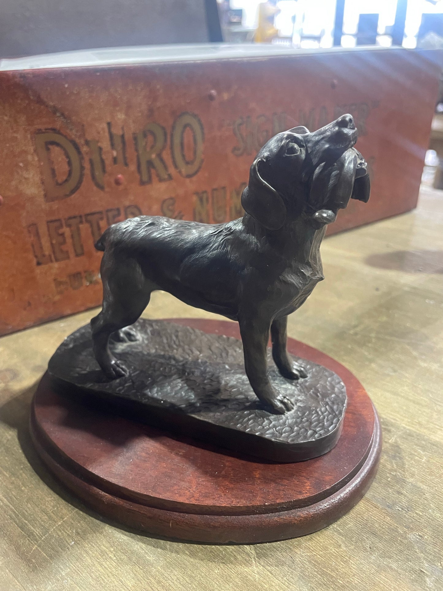 Irish Hunting Dog Statue