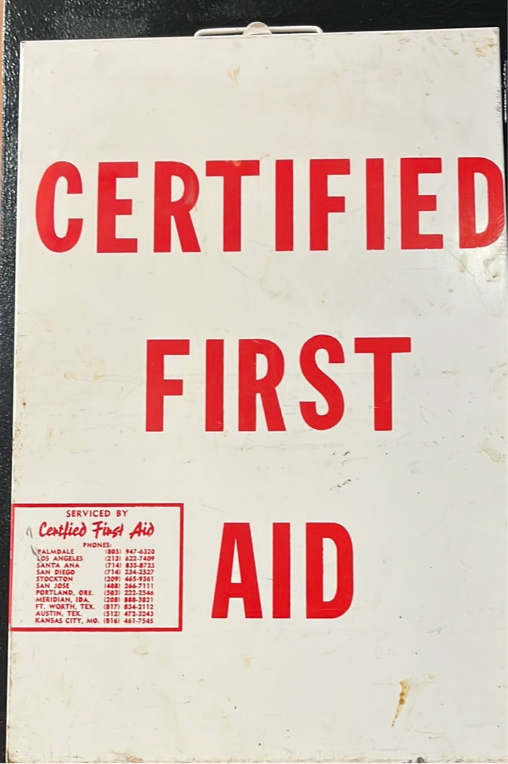 First Aid Wall kit