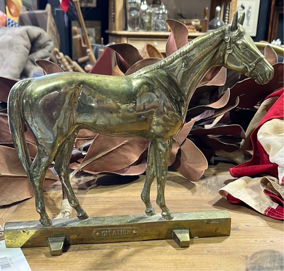 1949 “Citation” Brass Horse