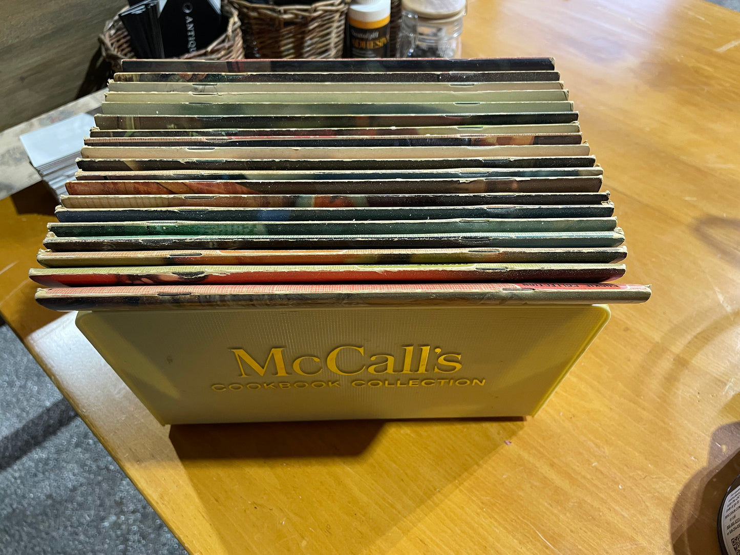 1960s McCall's Cookbooks & Display