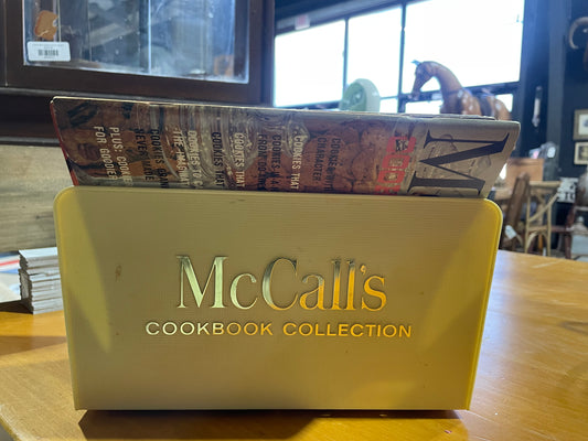 1960s McCall's Cookbooks & Display