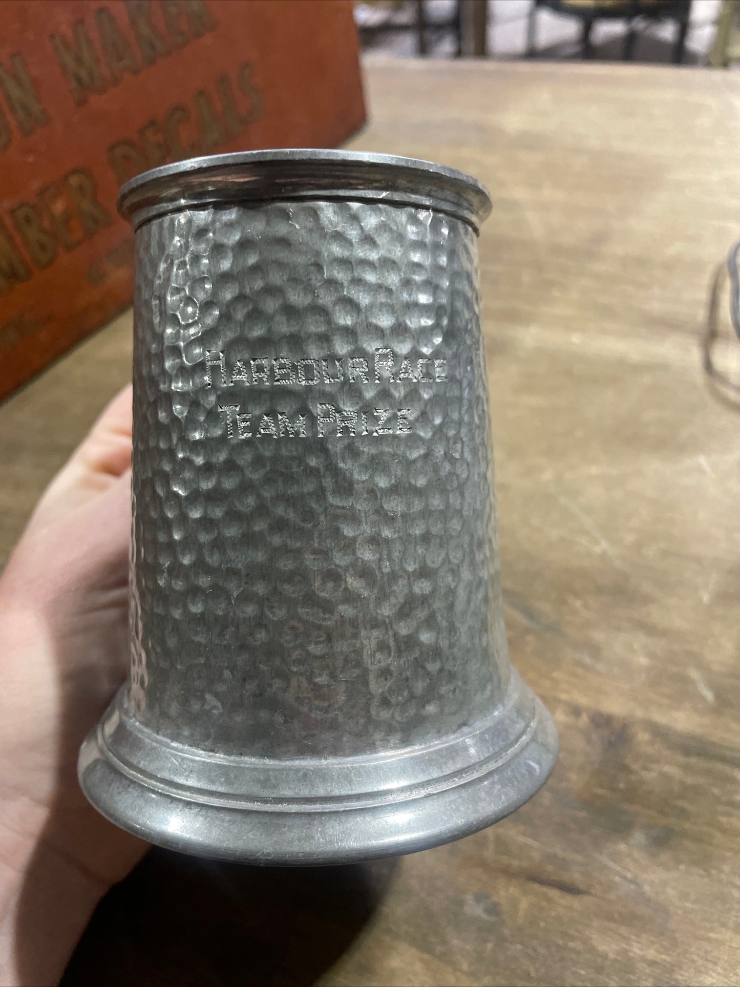 1926 Irish Harbour Race Prize Pewter Cup