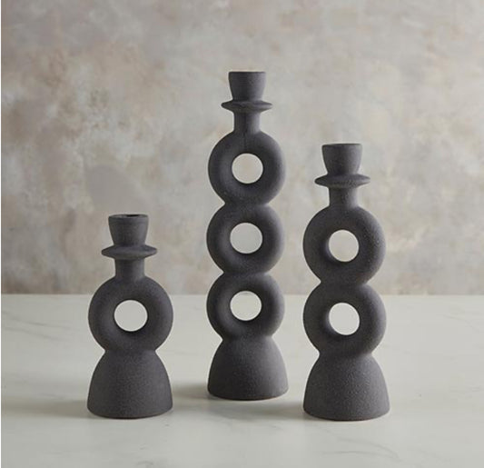 Britne Abstract Candle Holder