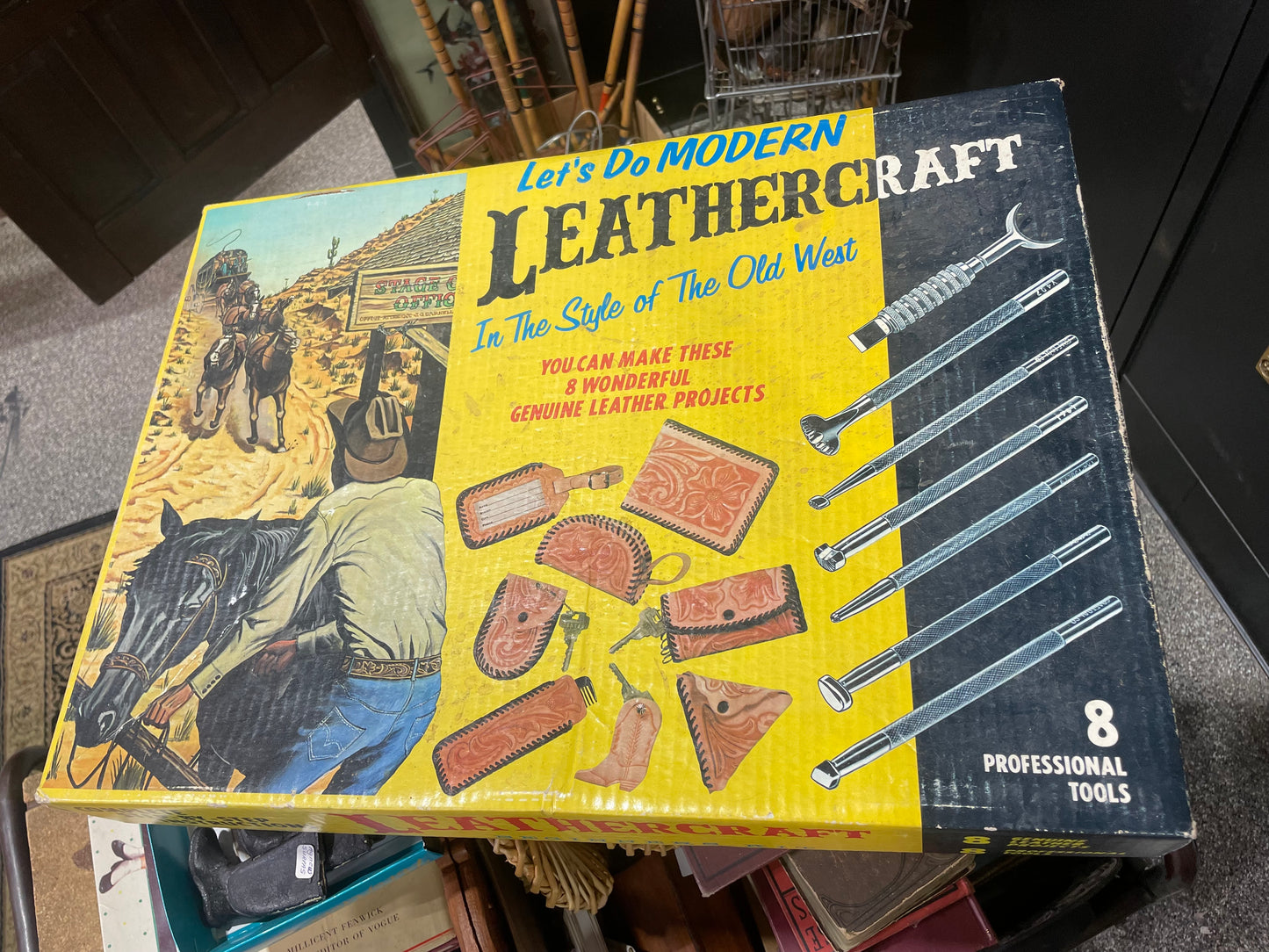 Vintage Leathercraft Box
