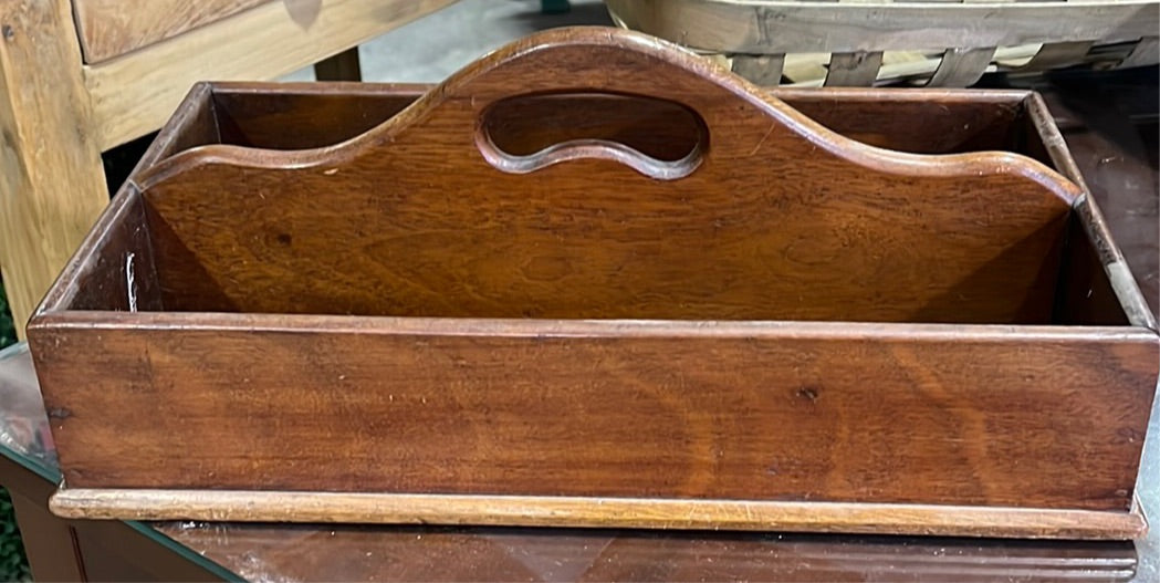 Vintage Wooden Caddy