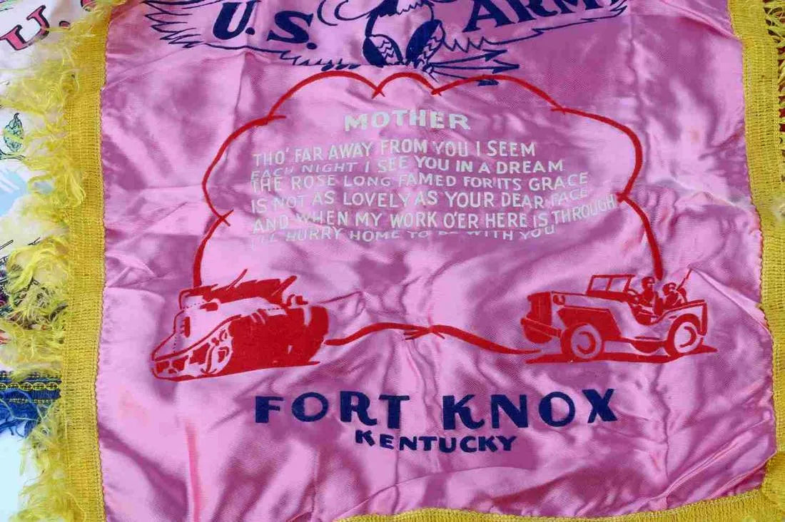 WWII MOTHER PILLOW CASE, Ft. Knox