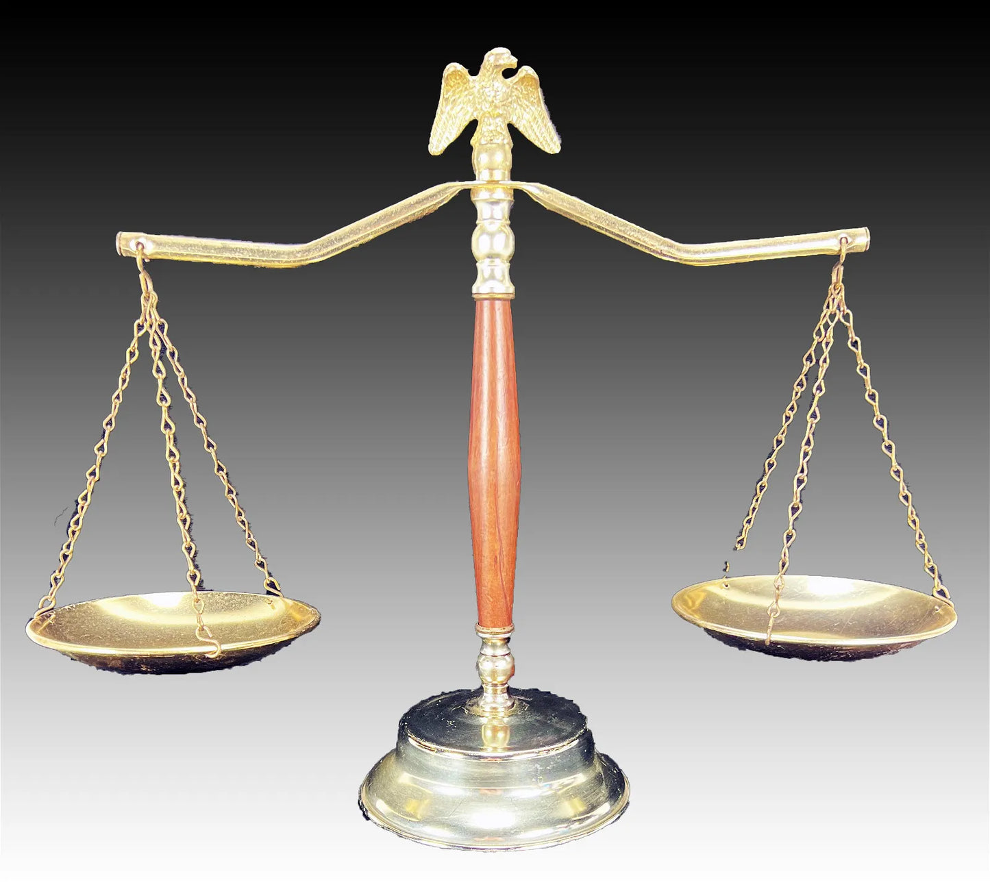 DECORATIVE SCALES OF JUSTICE