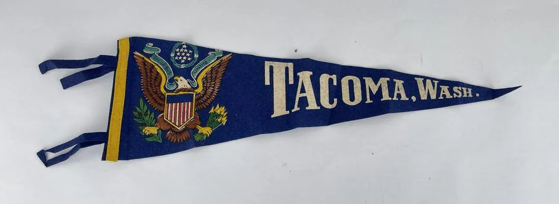 WWII US Army Pennant from Fort Lewis Washington