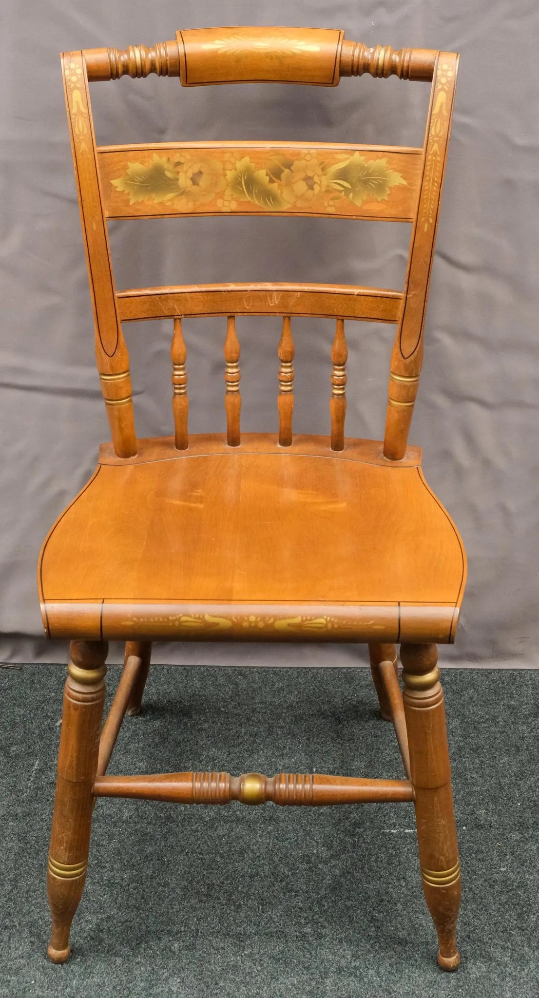 Stenciled Maple Hitchcock Chair