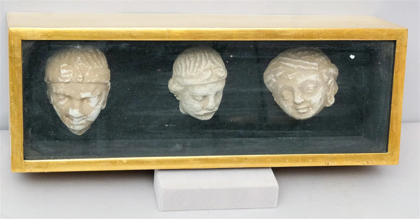 19th C. Mounted Heads