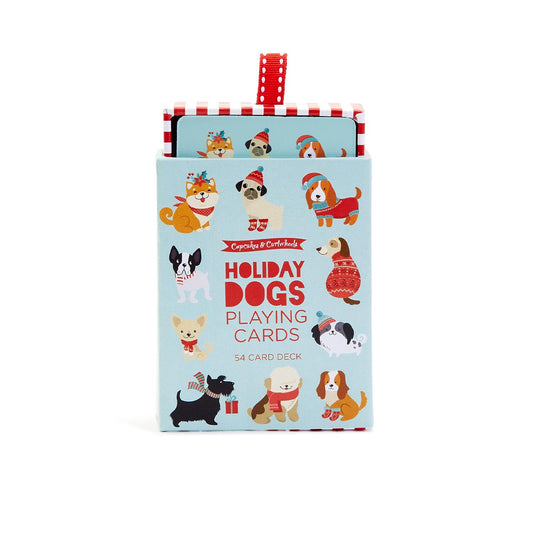 Holiday Puppies Playing Cards