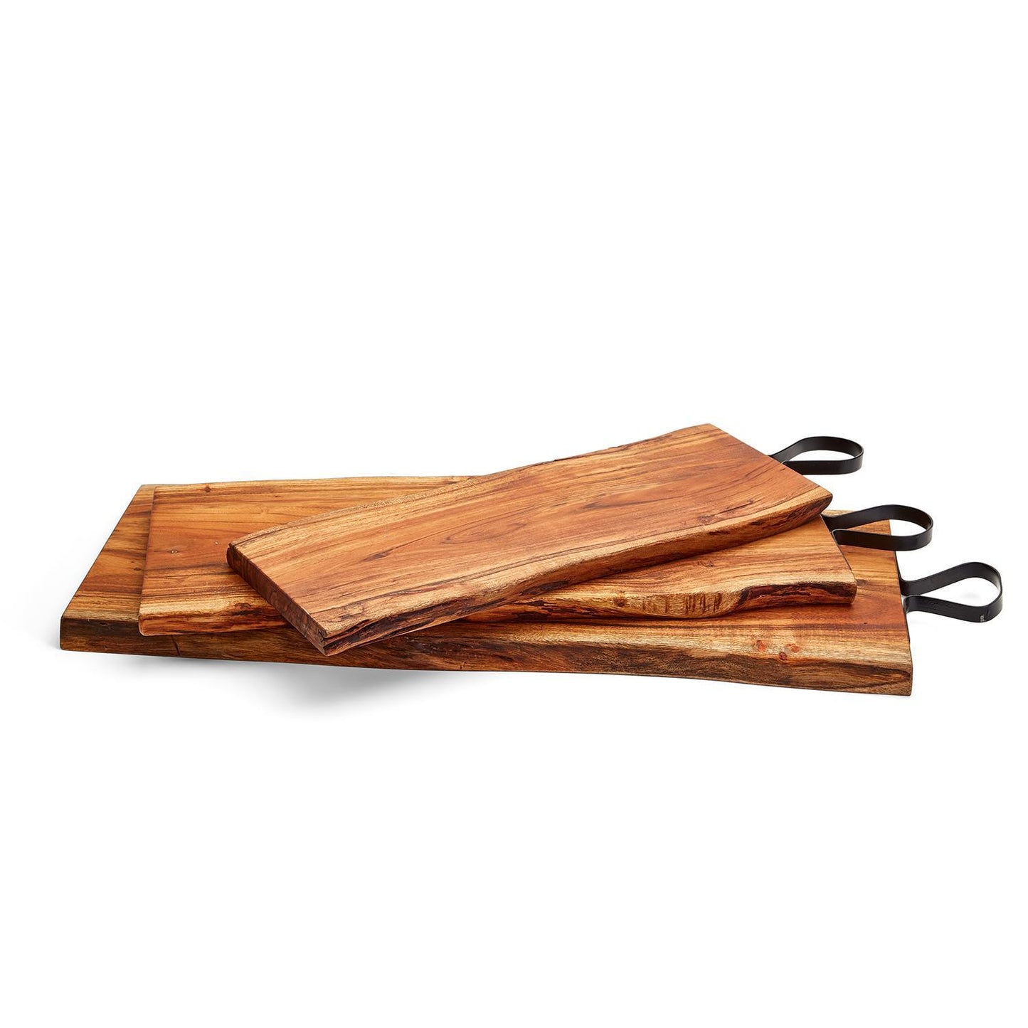 Serving Boards with Iron Handles