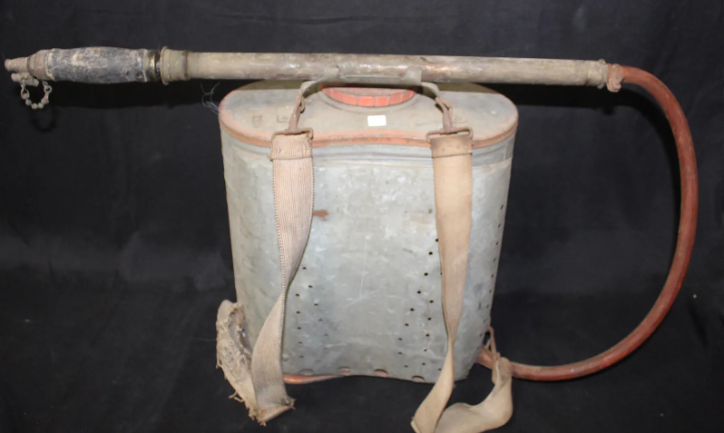 1957 Indian Backpack Fire Extinguisher