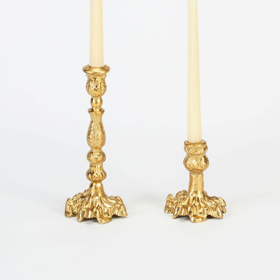 Set of 2 Gold Tapers