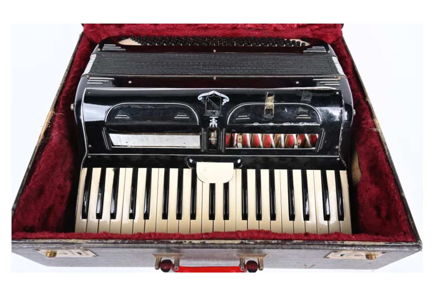 Vintage Noble Accordion w/ Case