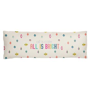 All is Bright Lumbar Pillow