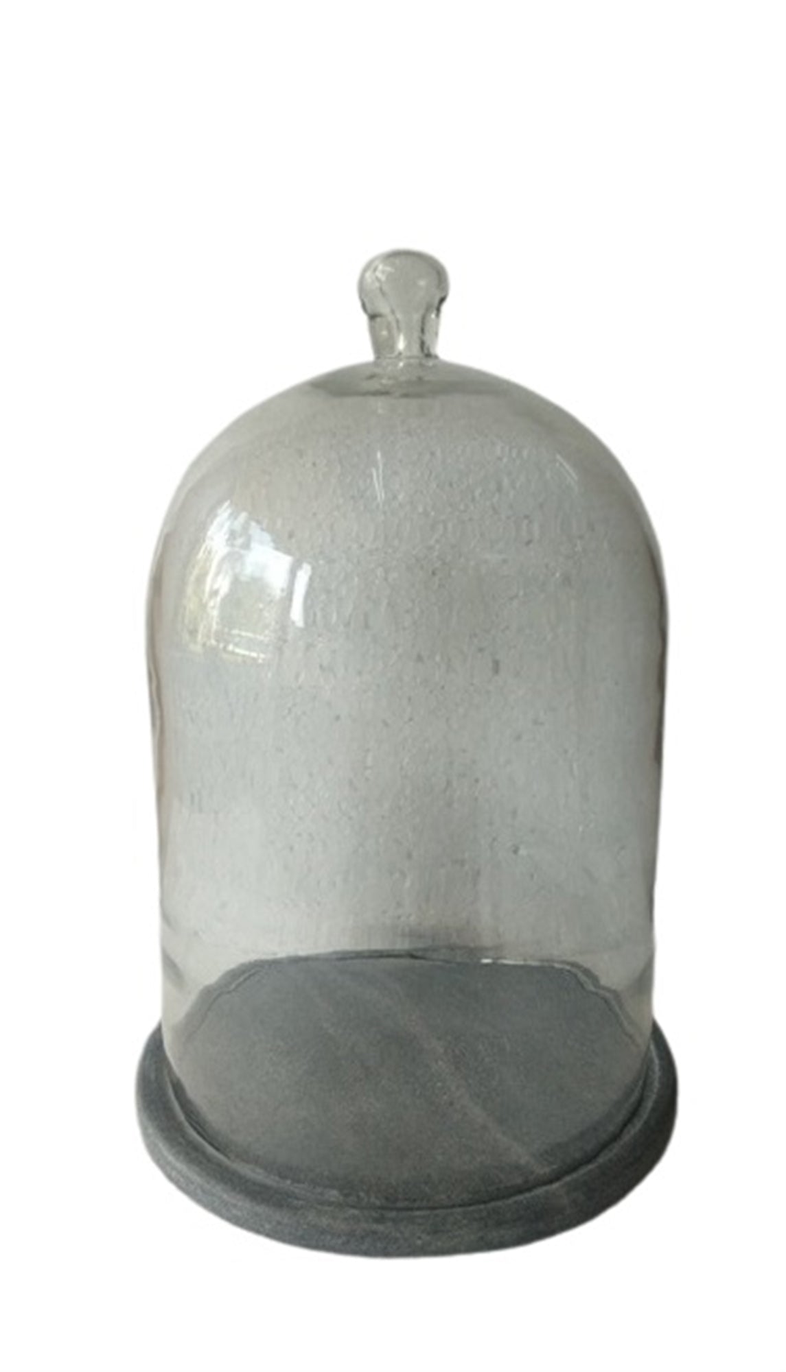 Glass Bell Jar w/Marble Base