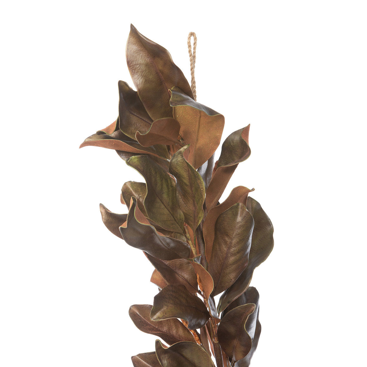 Bronzed Magnolia Leaf Garland