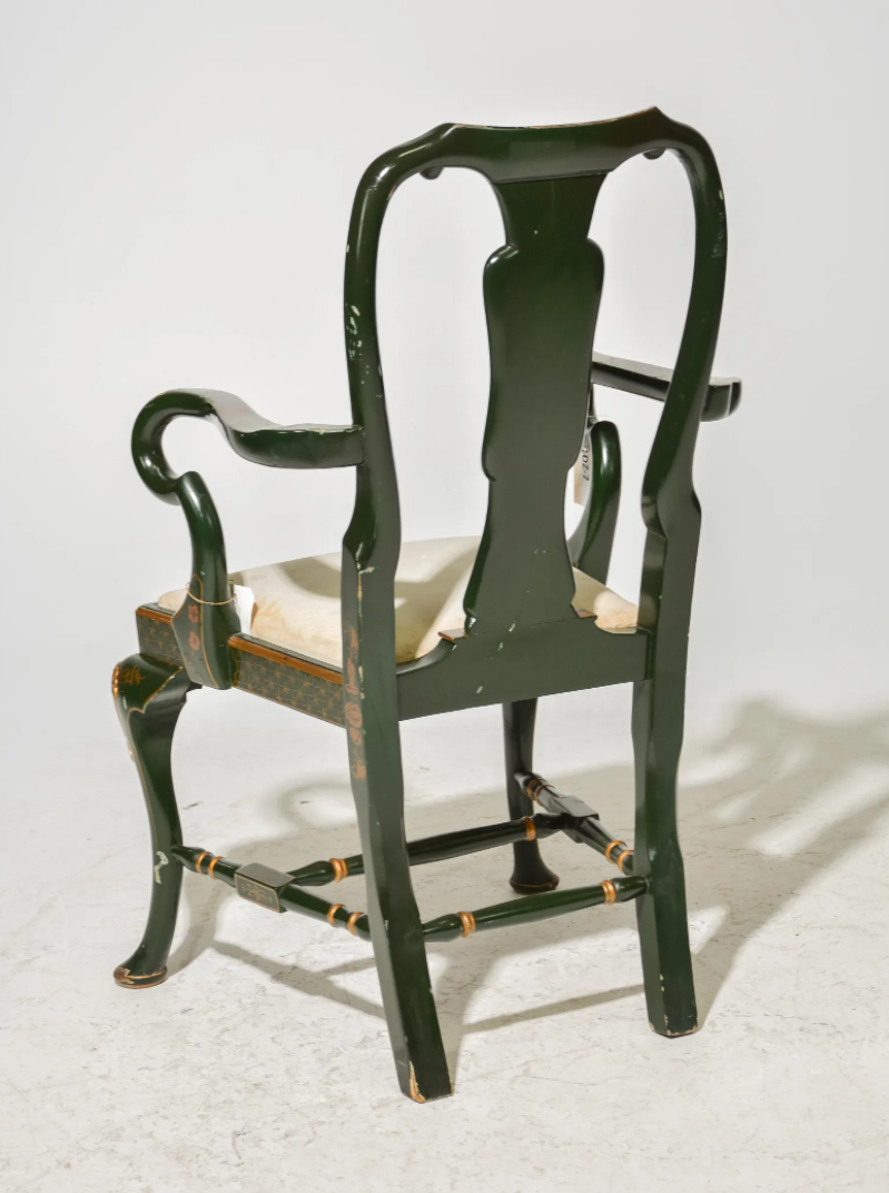 1941 Korean Hand Painted Chair
