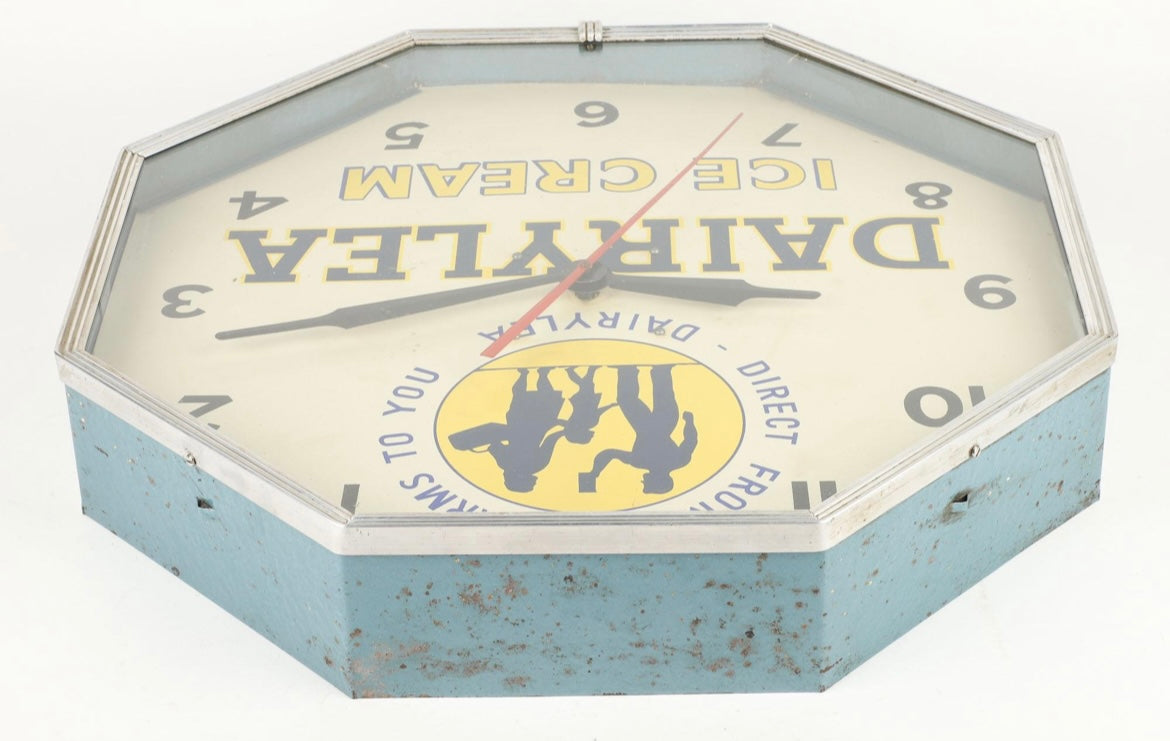 1940s Dairylea Ice Cream Clock