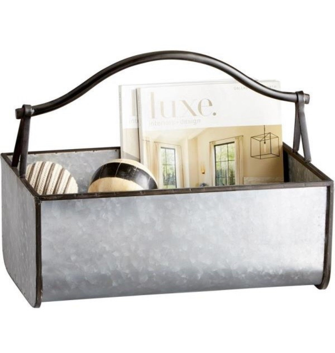 Metal Fire Stand Basket