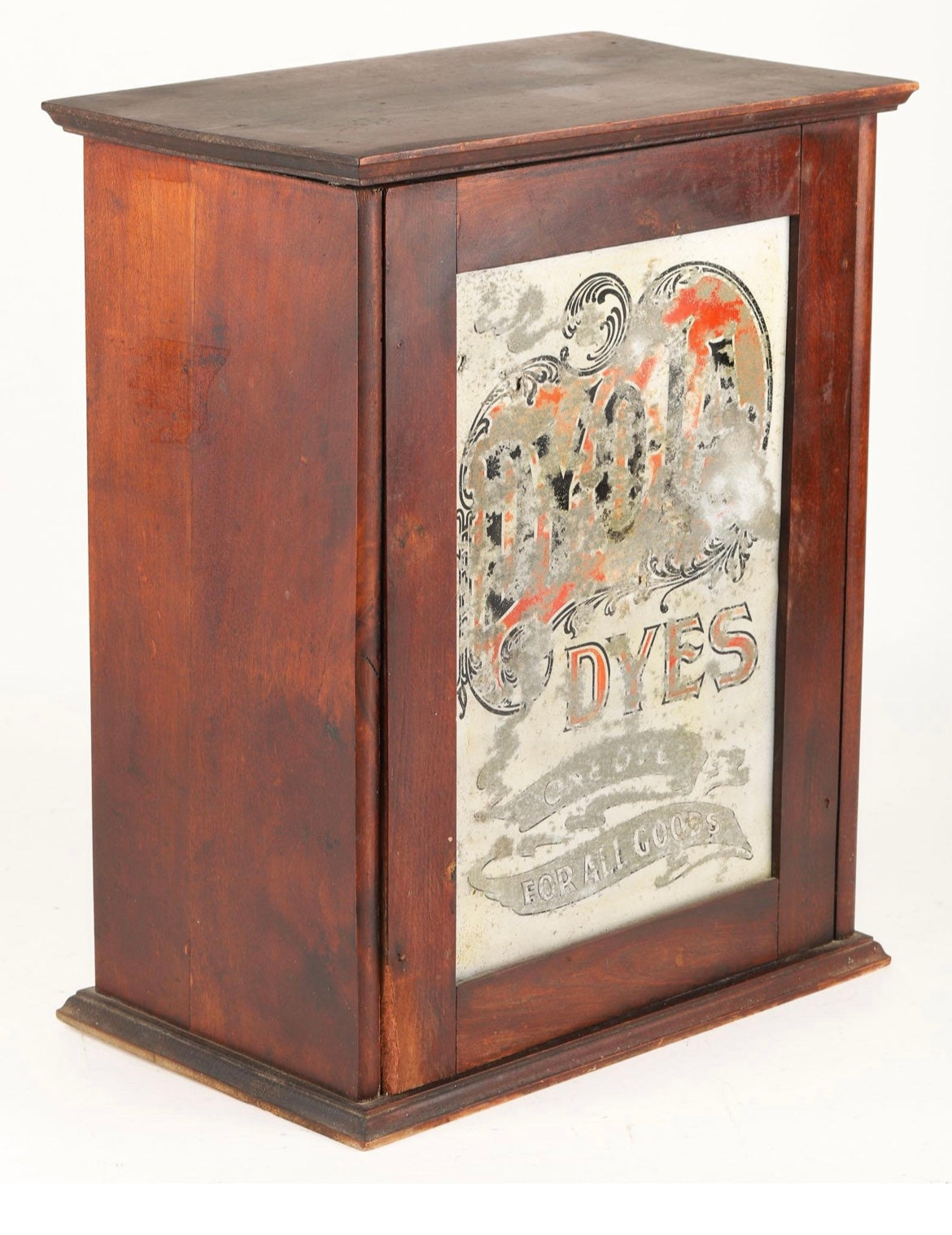 1920s Dy-O-La Package Dye Cabinet
