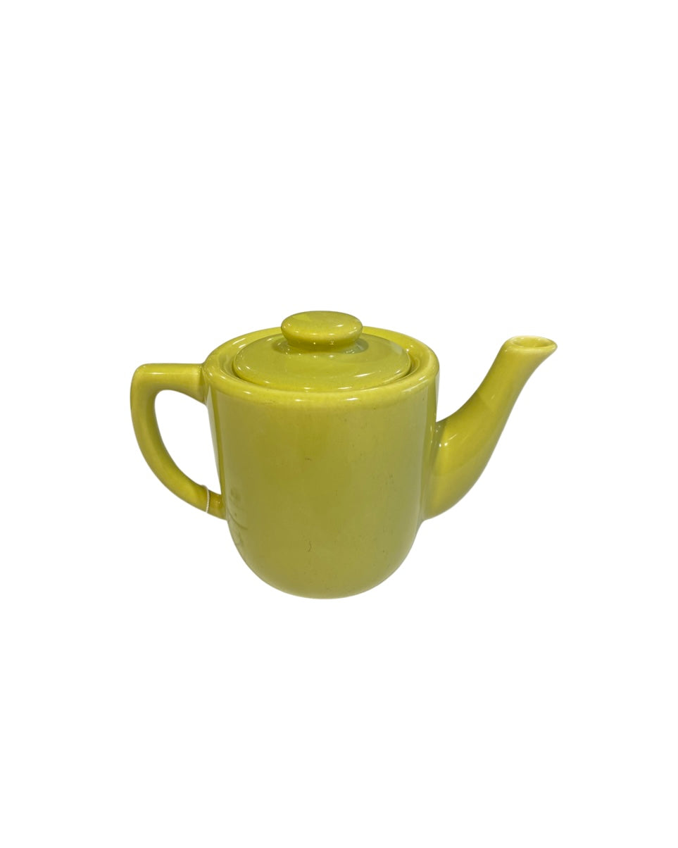 Vintage Bauer Tea Pot, Yellow