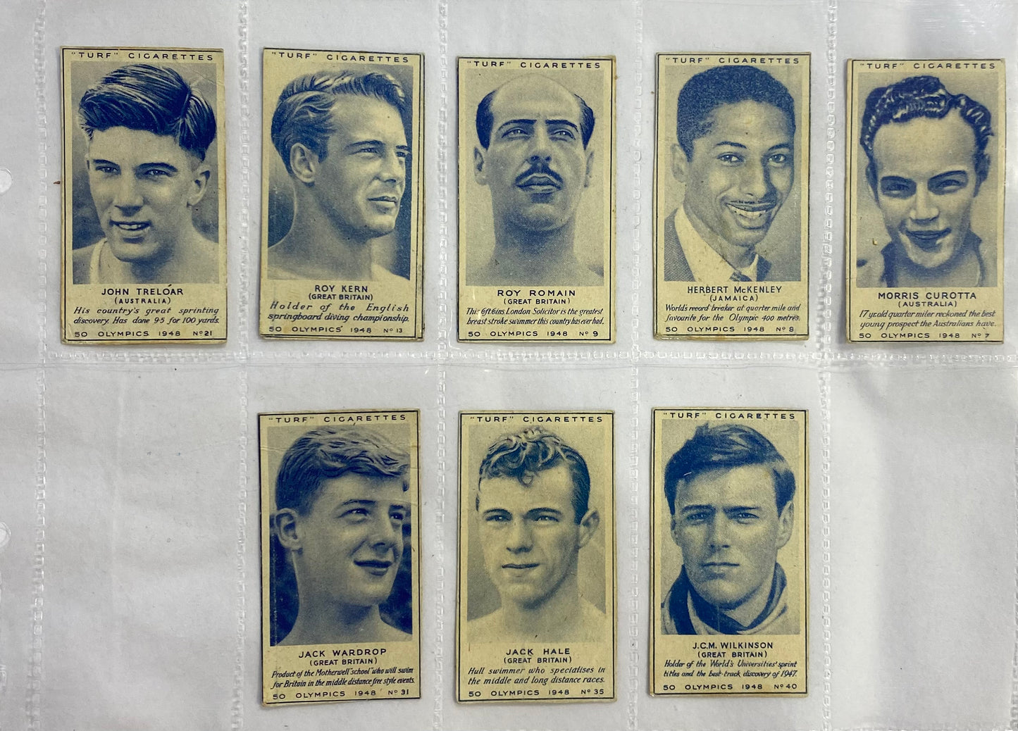 1930s Tobacco Cards, Sports Series