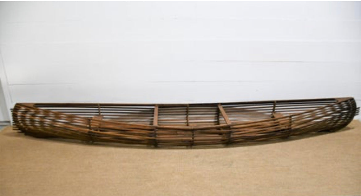 Wooden Canoe Frame