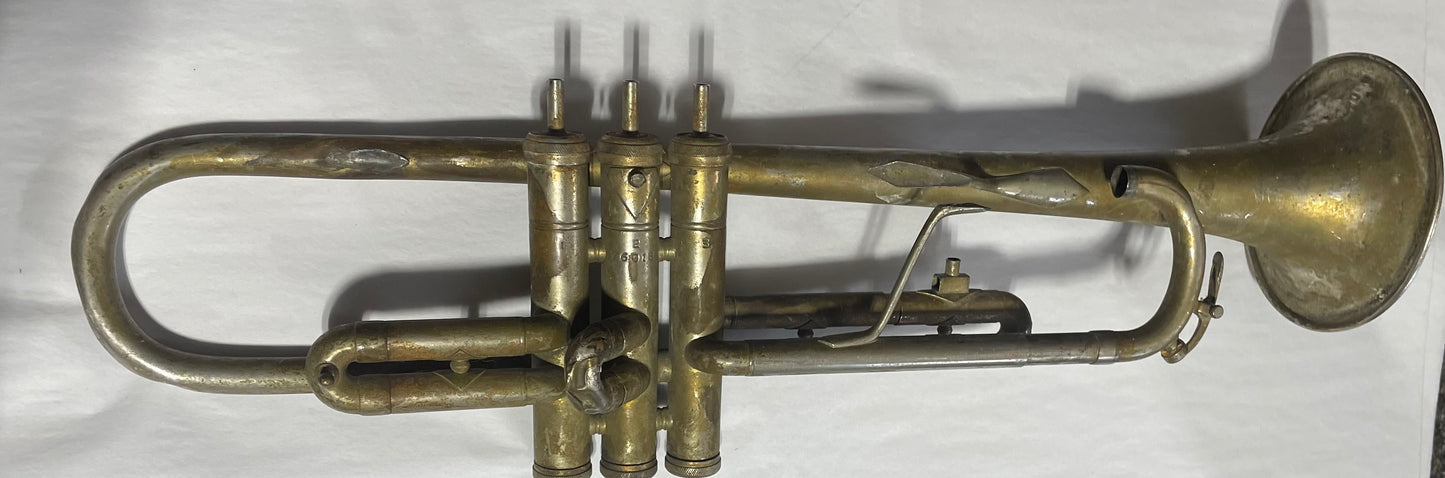 Vintage Silver Trumpet