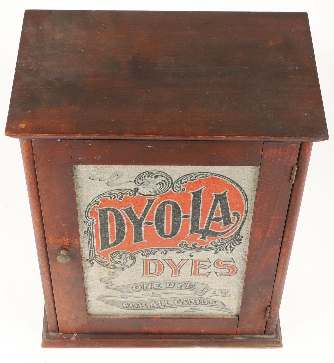 1920s Dy-O-La Package Dye Cabinet
