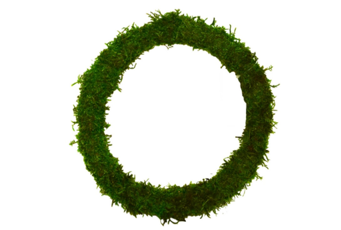 PRESERVED SHEET MOSS RING