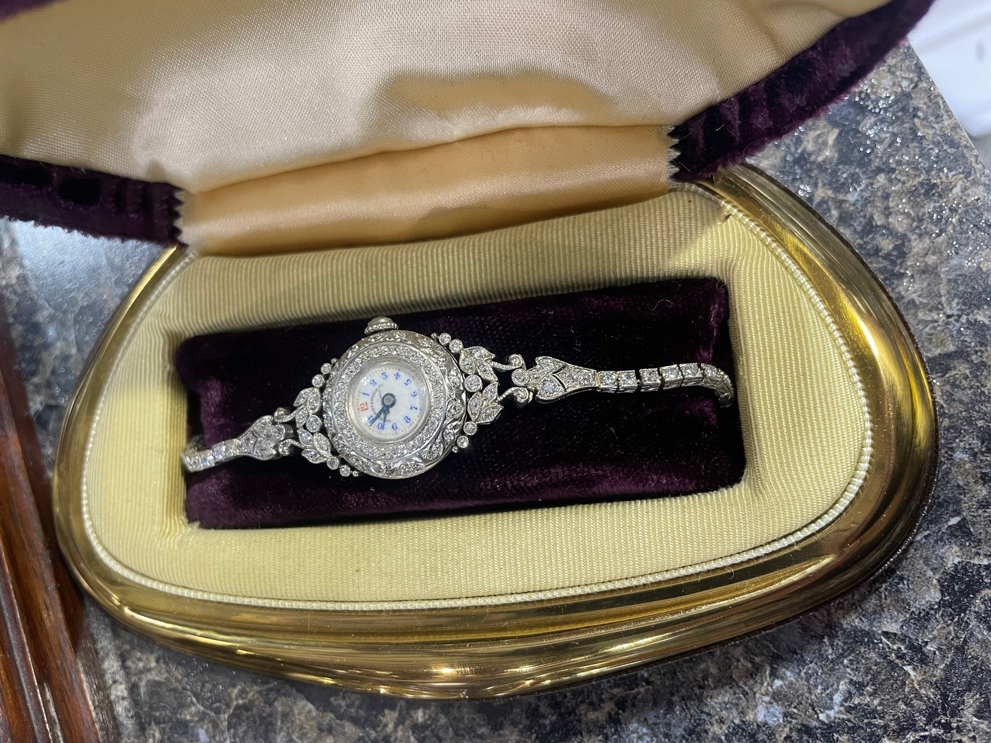 1930s Platinum and Diamond Watch