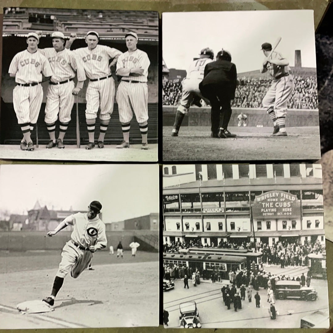 The Historic Cubs - Set of 4