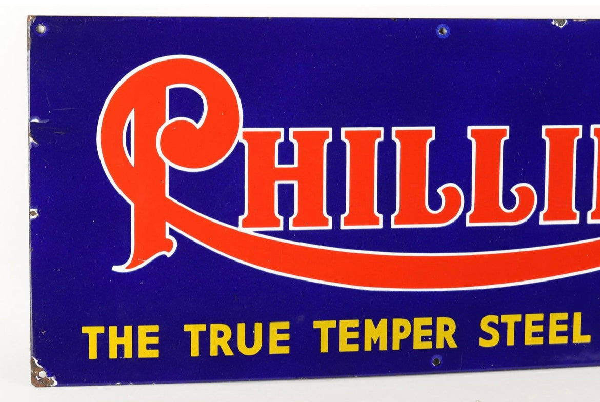 1940s Phillips Bicycles Agency Sign
