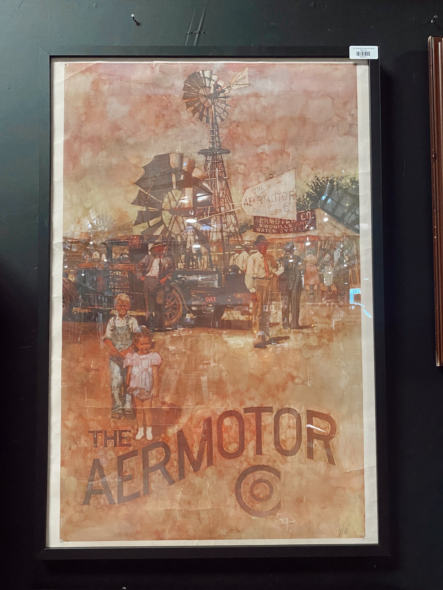 The Aeromotor Framed Advertising