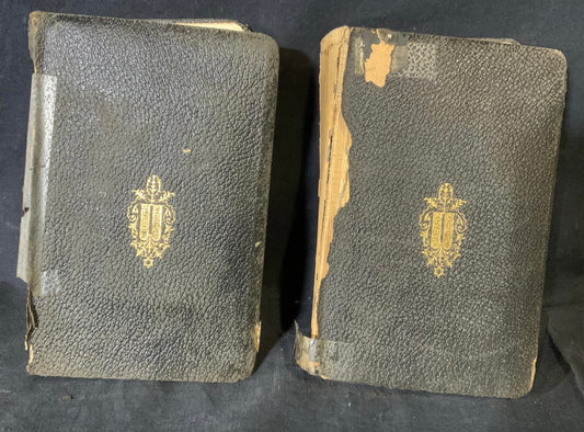 Set of Hebrew/English Antique Prayer Books