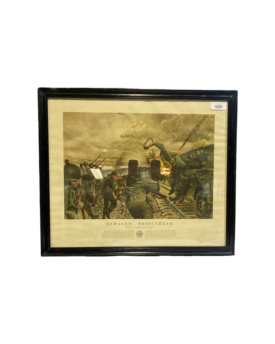 Official 1953 Dept. of the Army War Office Print