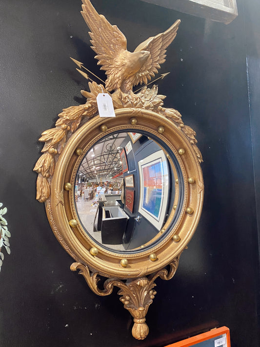 Stunning Eagle Bull’s Eye Mirror