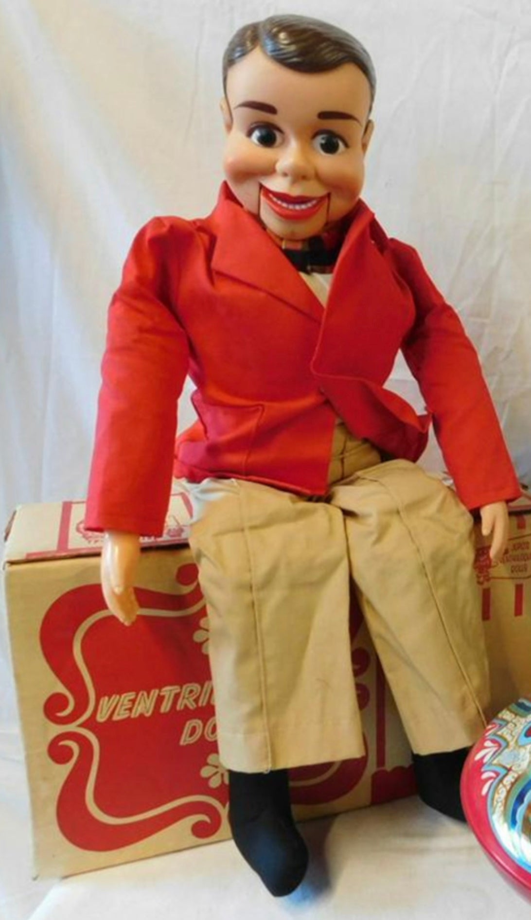 Ventriloquist Charlie McCarthy 24.5” in Box