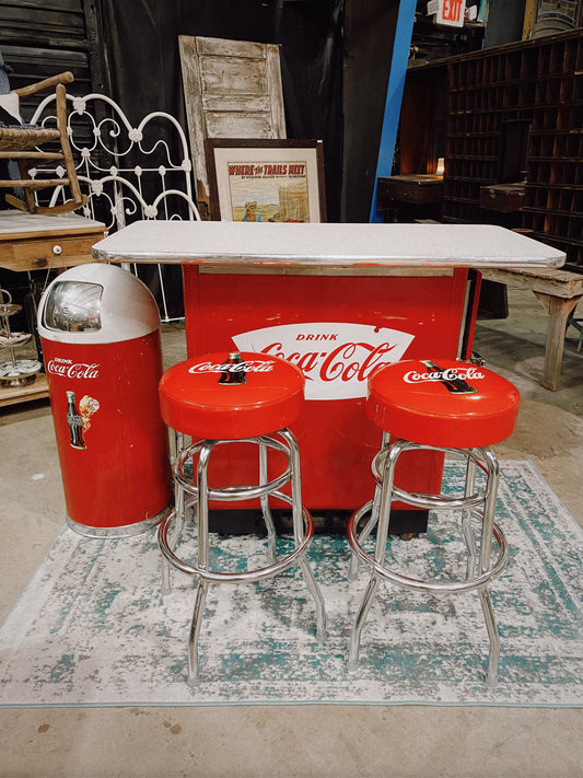 1950's Coca-Cola Bar, 4 piece set