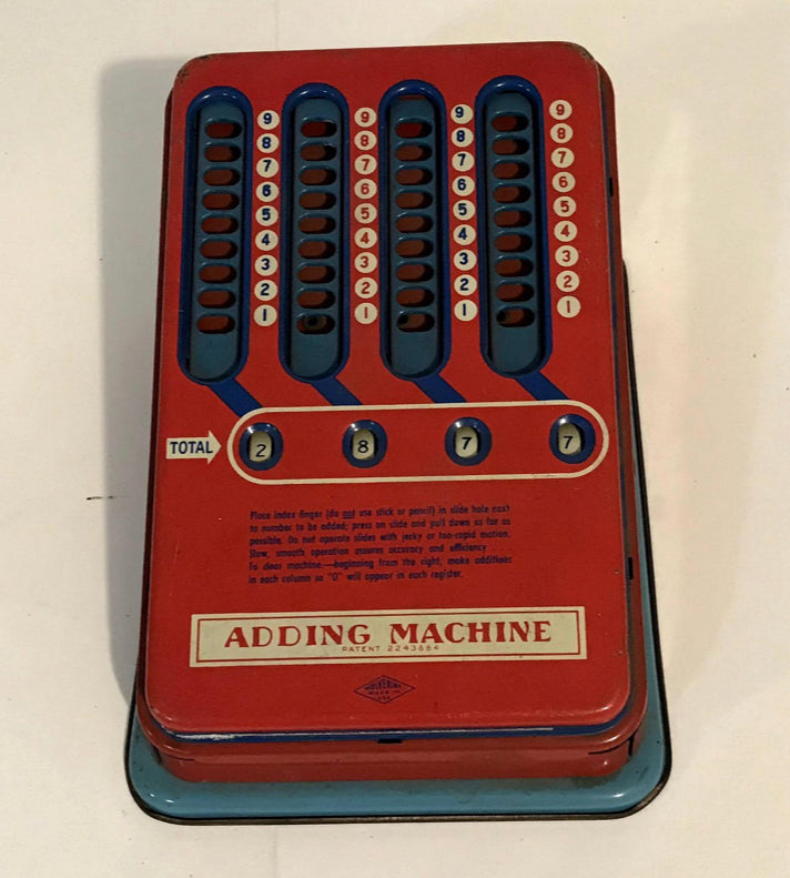 Vintage Wolverine Adding Machine