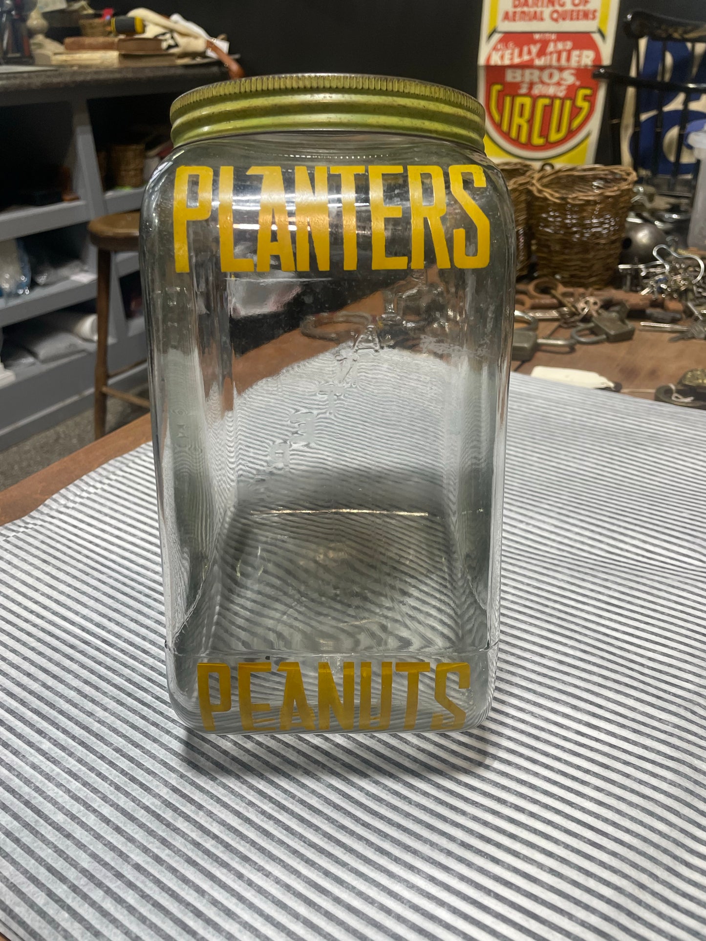 1930s Streamline Planters Glass Container