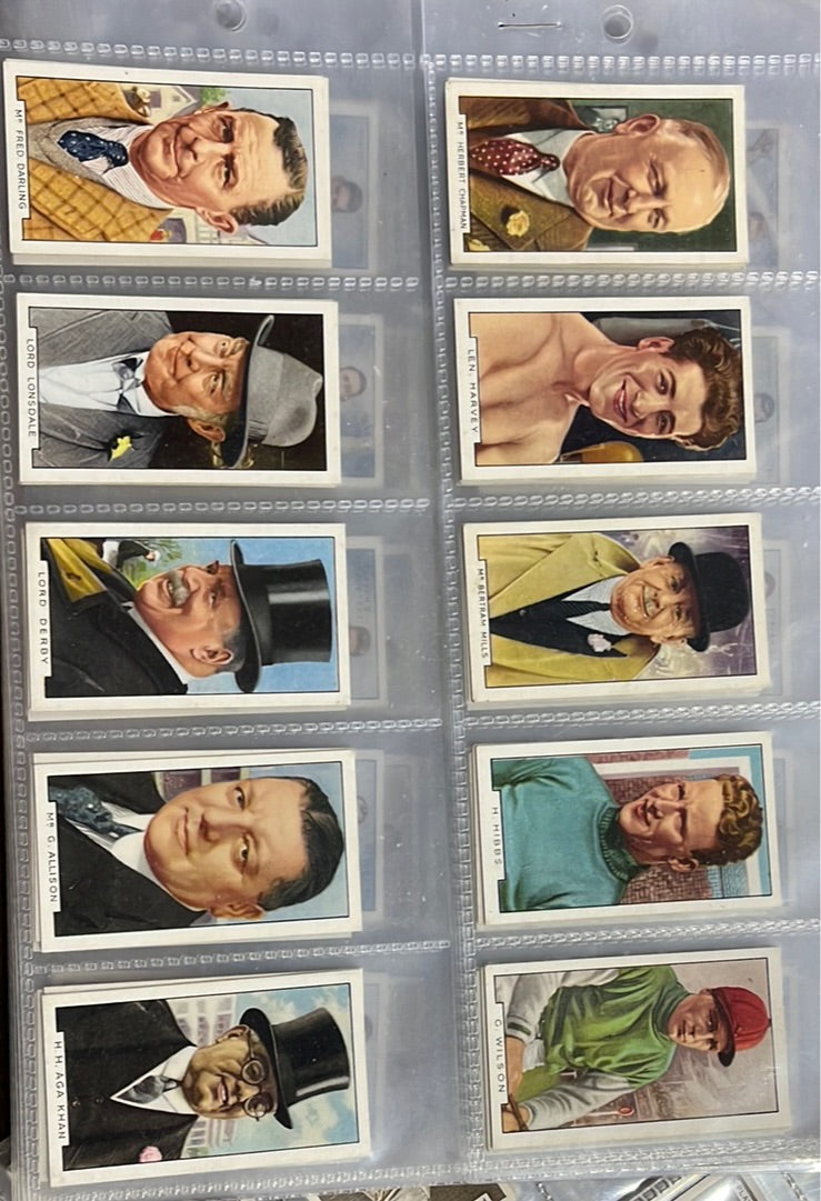 Sporting Personalities Set of 48 Cards